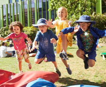 Jumping into summer, at UNSW Community Day