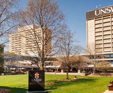 UNSW's Library Lawn