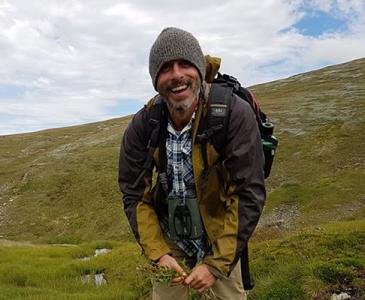 Frank Hemmings at Mt Kosciuszko