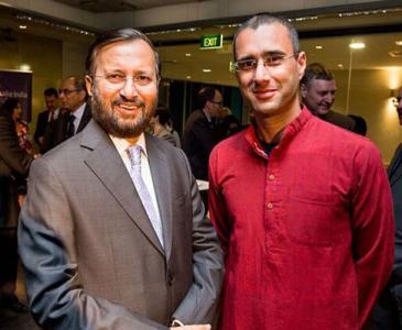  Dr Ziv Hameiri and The Hon. Prakash Javadekar