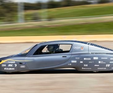 UNSW launches their latest solar-powered car: Sunswift 7