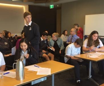UNSW Legal Team with Matraville High School students