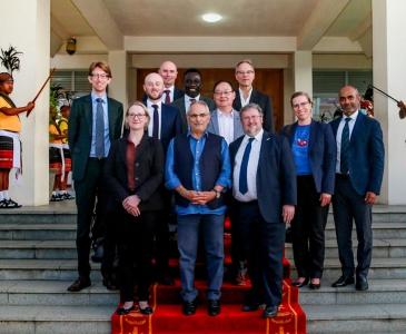 UNSW delegates meeting Timor-Leste officials