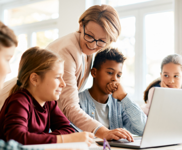 Children learning AI literacy
