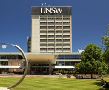 UNSW Library Lawn and Library Building