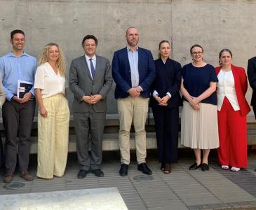 Visiting UNSW delegation at the UC Law School