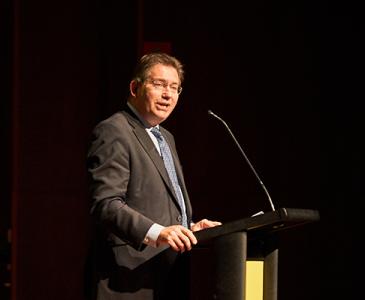 Professor Ian Jacobs at the Martin Luther King Lecture