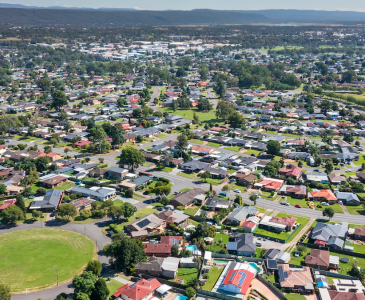 Arial image of Western Sydney