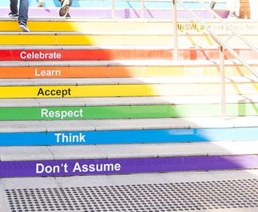 Basser steps at UNSW campus