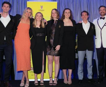 Ten elite athletes receive UNSW's highest sporting honour