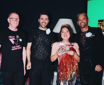 team winning award