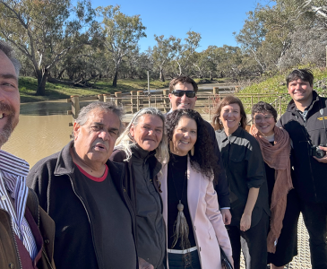 The VC with the Dharriwaa Elders Group
