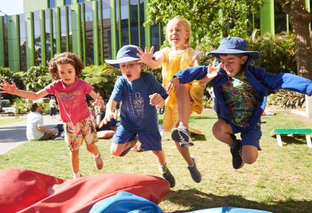Jumping into summer, at UNSW Community Day