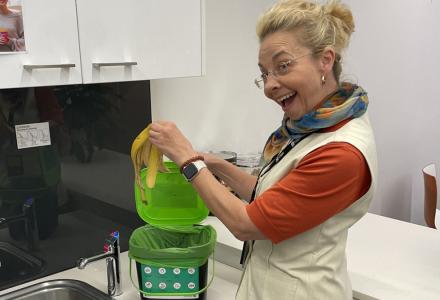 Food waste bins