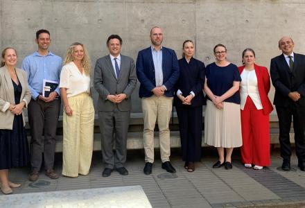 Visiting UNSW delegation at the UC Law School