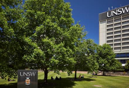 UNSW's library building 