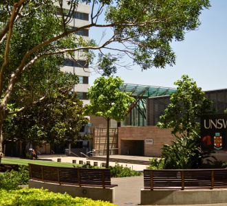 UNSW Kensington Campus lawn