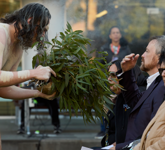Term 2 O-Week smoking ceremony 