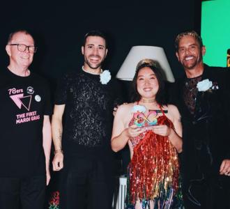 team winning award