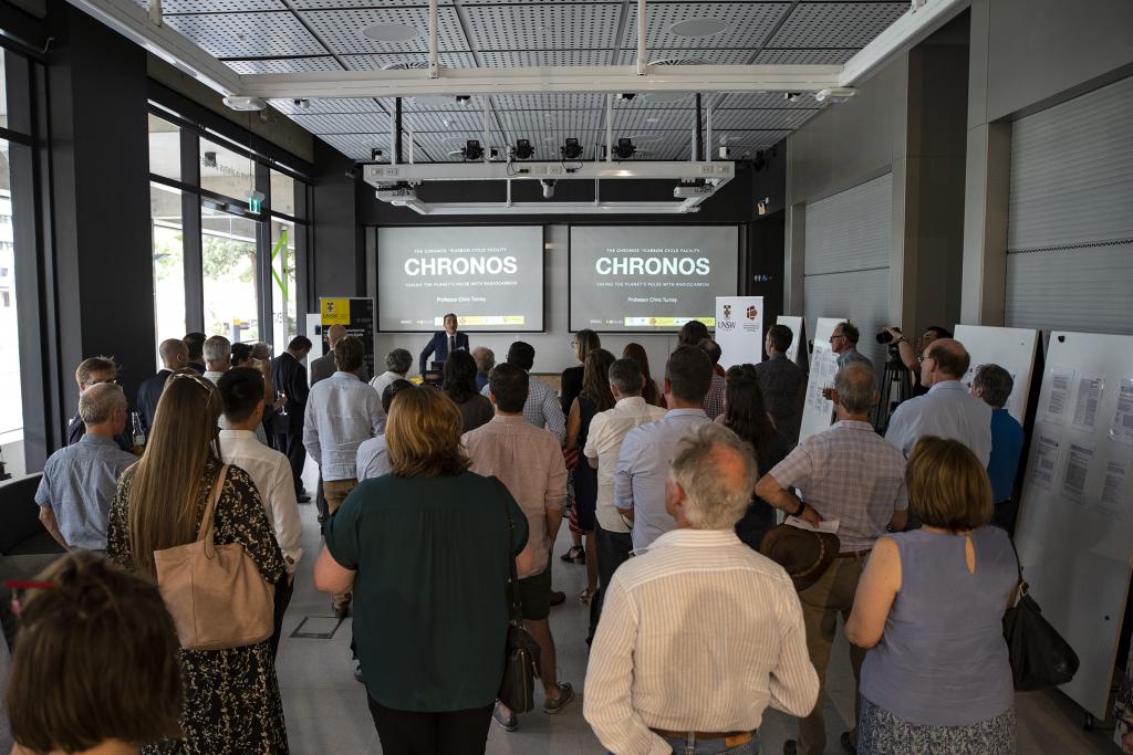 Launch event for the radiocarbon lab at UNSW