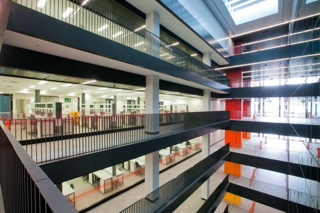 Biological Sciences building atrium